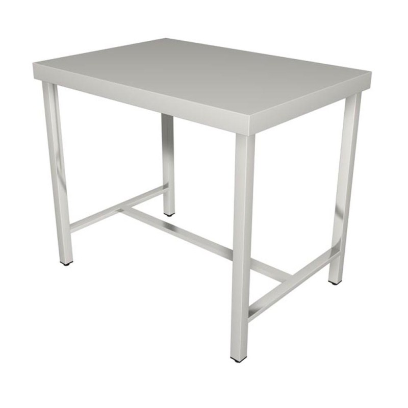 TABLE CENTRALE EN INOX