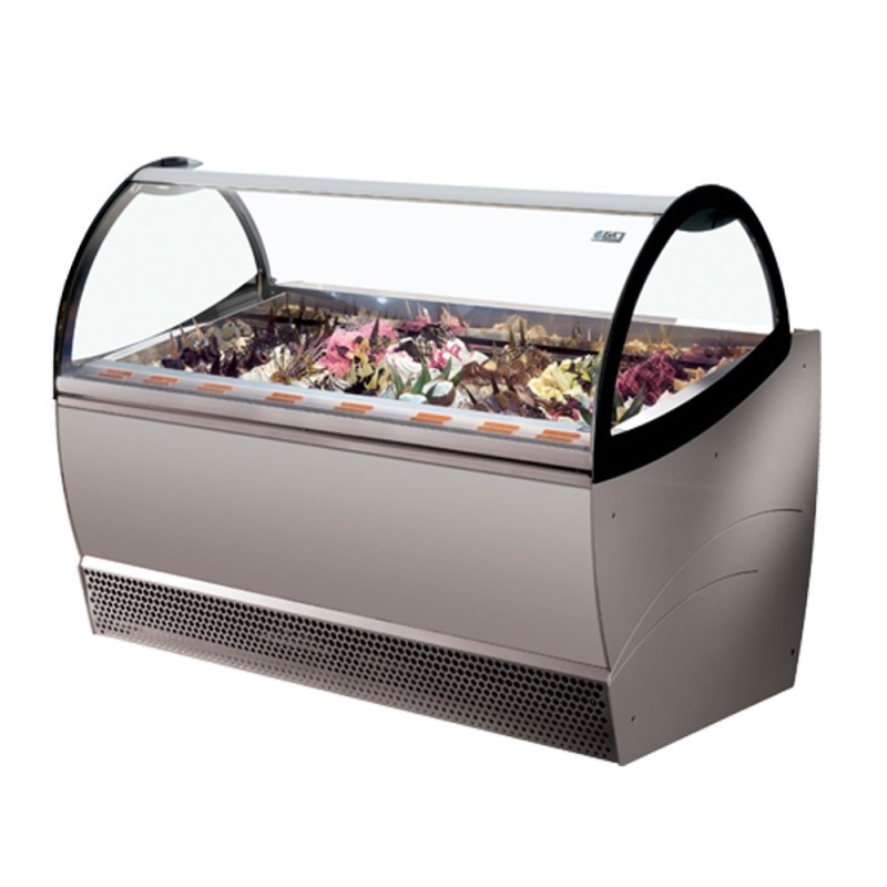 VITRINE A GLACE BOMBEE