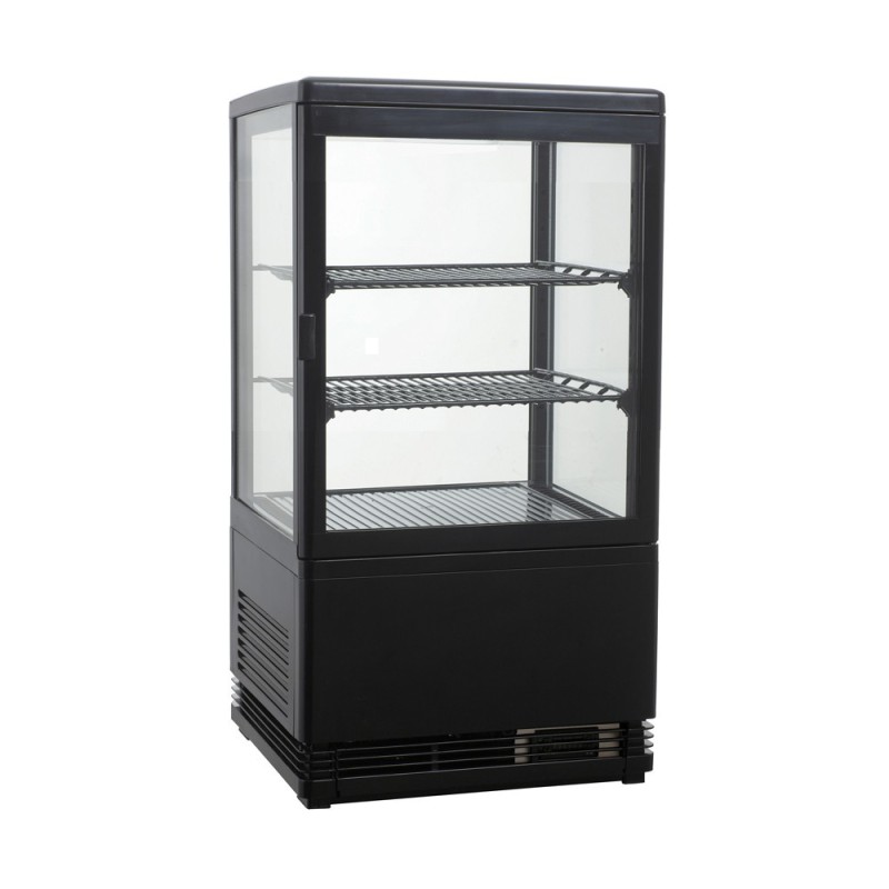 VITRINE MINI REFRIGEREE 58 L NOIR