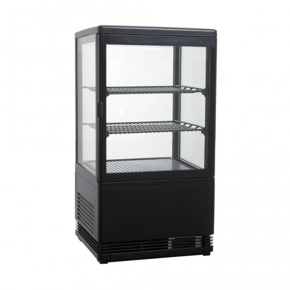 VITRINE MINI REFRIGEREE 58 L NOIR