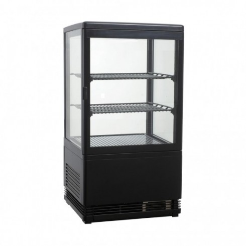 VITRINE MINI REFRIGEREE 58 L NOIR