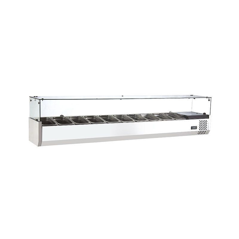 VITRINETTE POUR PIZZA 10 BACS